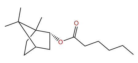 1,7,7-Trimethylbicyclo[2.2.1]hept-2-yl hexanoate